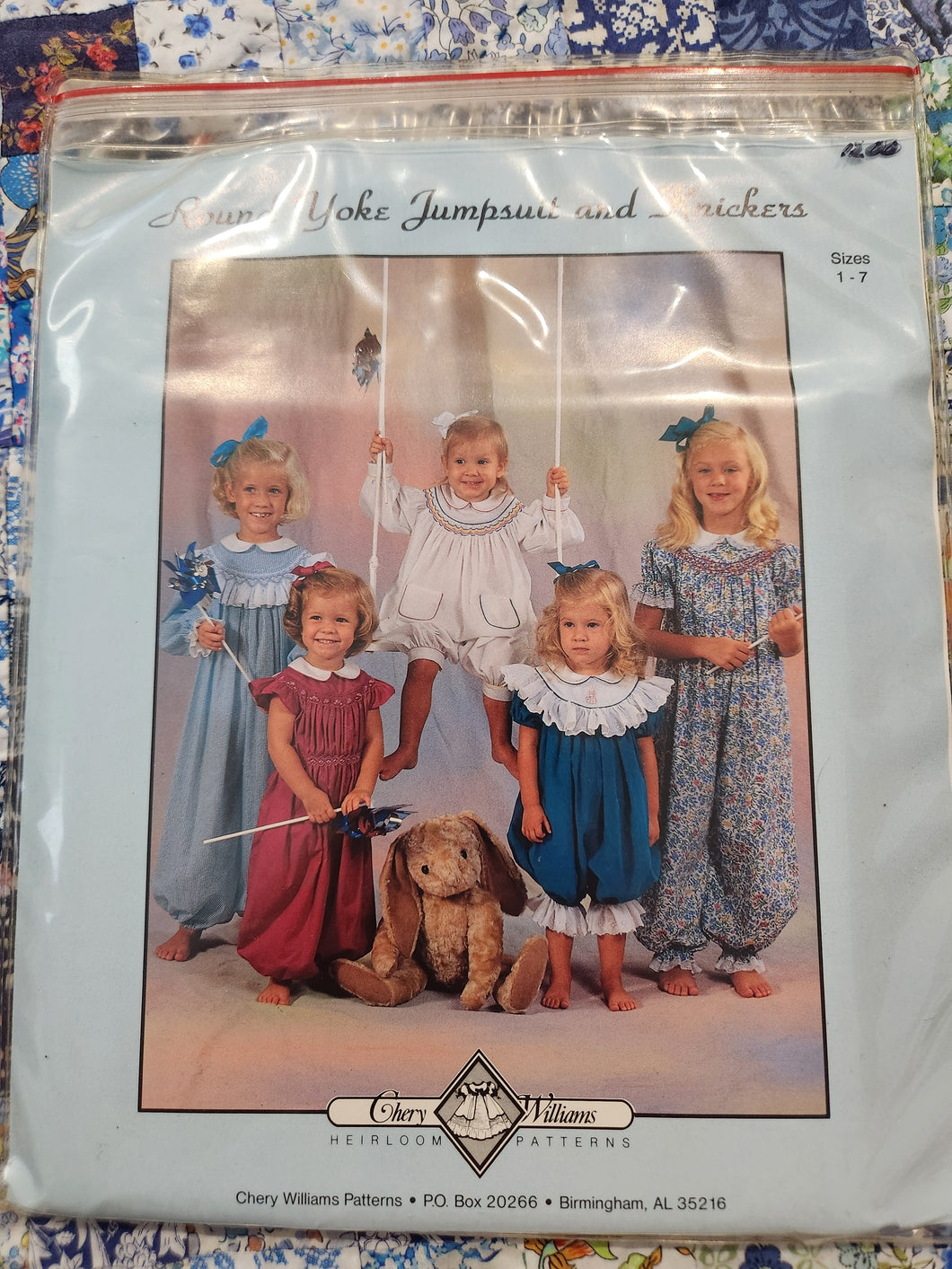 Chery Williams Round Yoke Jumpsuit and Knickers