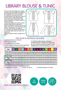 Tadah Patterns Library Blouse