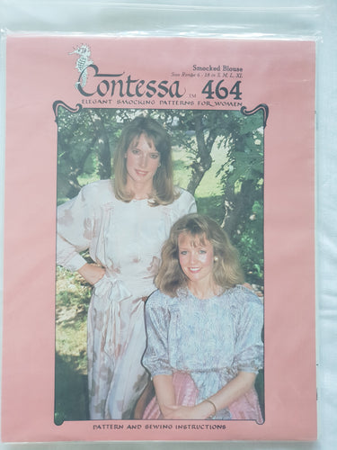 Contessa Ladies Smocked Blouse