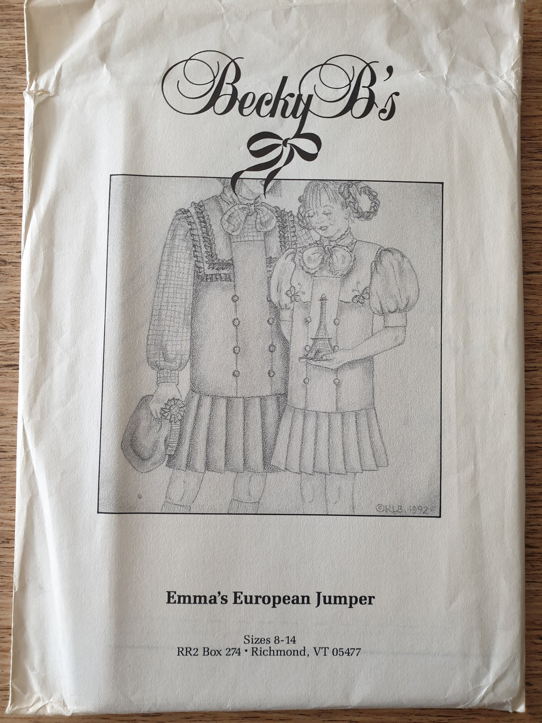 Becky B's Emma's European Jumper