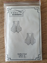 Load image into Gallery viewer, Quilted Vest from B&amp;B's Blueprints