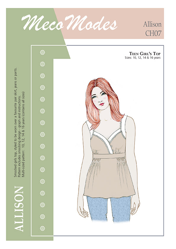 Meco Modes Allison Teen Girls Top