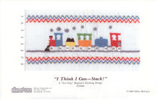 Load image into Gallery viewer, &quot;I think I can...stack&quot; smocking plate by Ellen McCarn