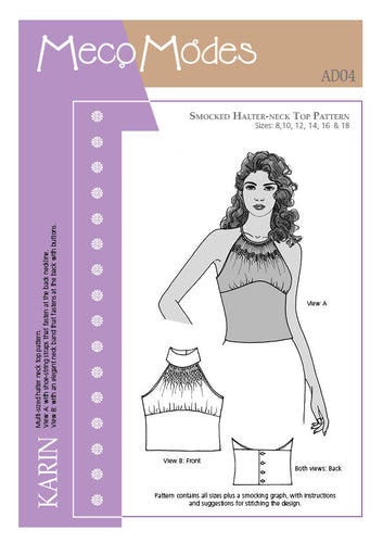 Meco Modes Karin Halter-neck Top